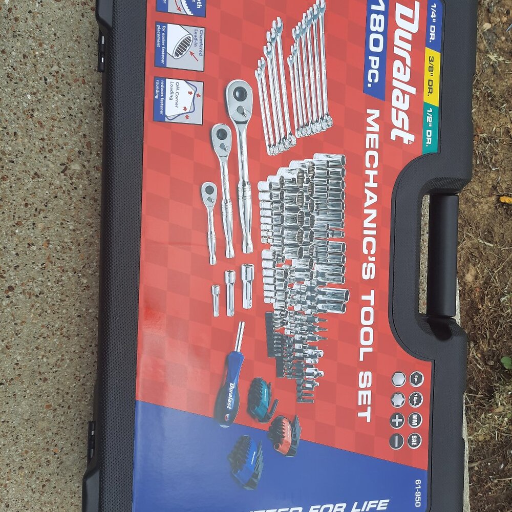 Duralast 180 piece tool set